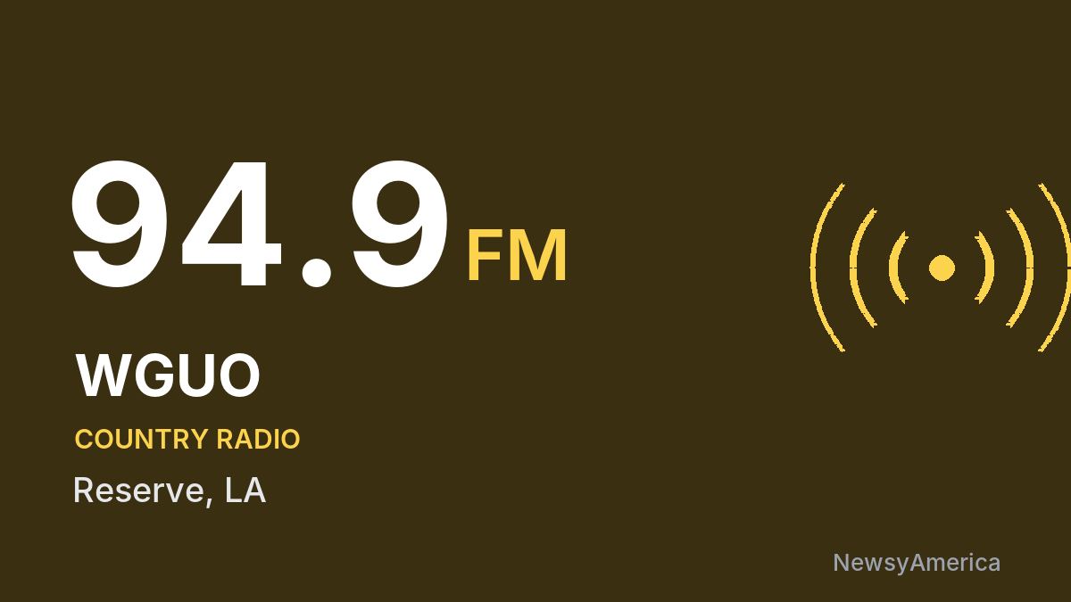 WGUO 94.9 FM – Reserve