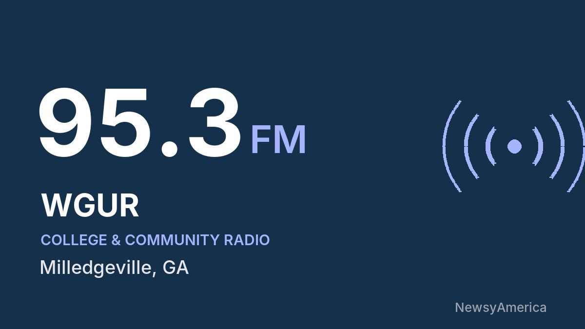 WGUR 95.3 FM – Milledgeville