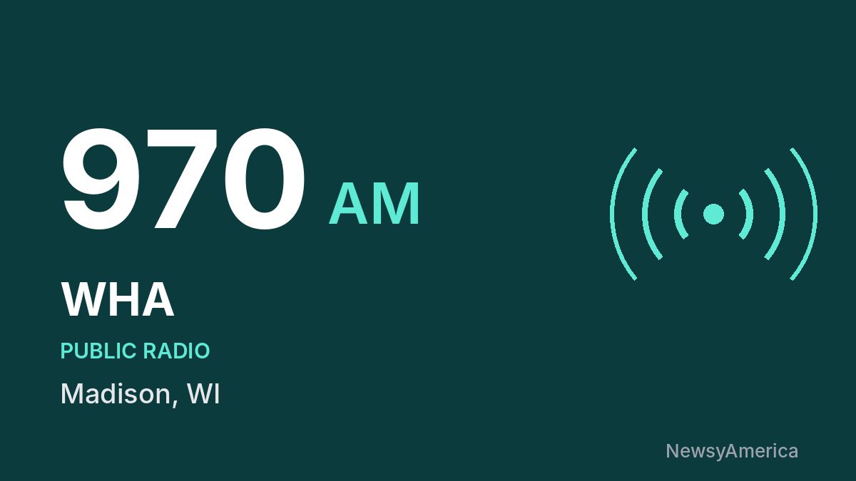WHA 970 AM – Madison