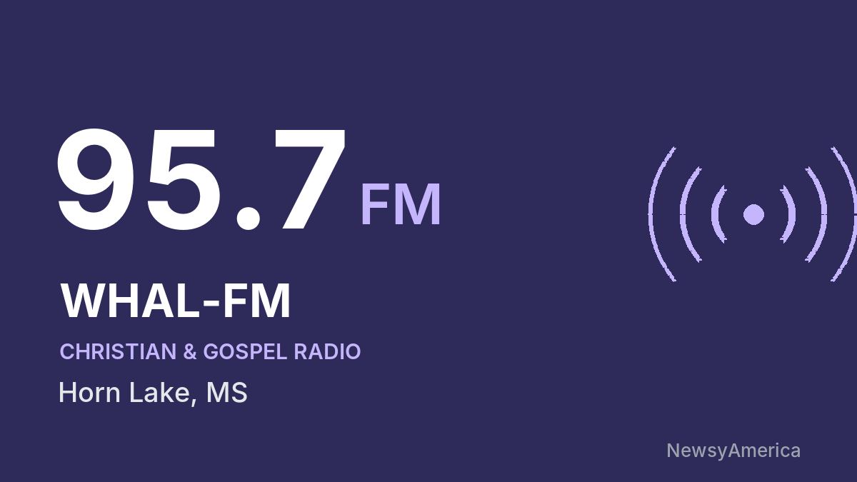 WHAL-FM 95.7 FM – Horn Lake