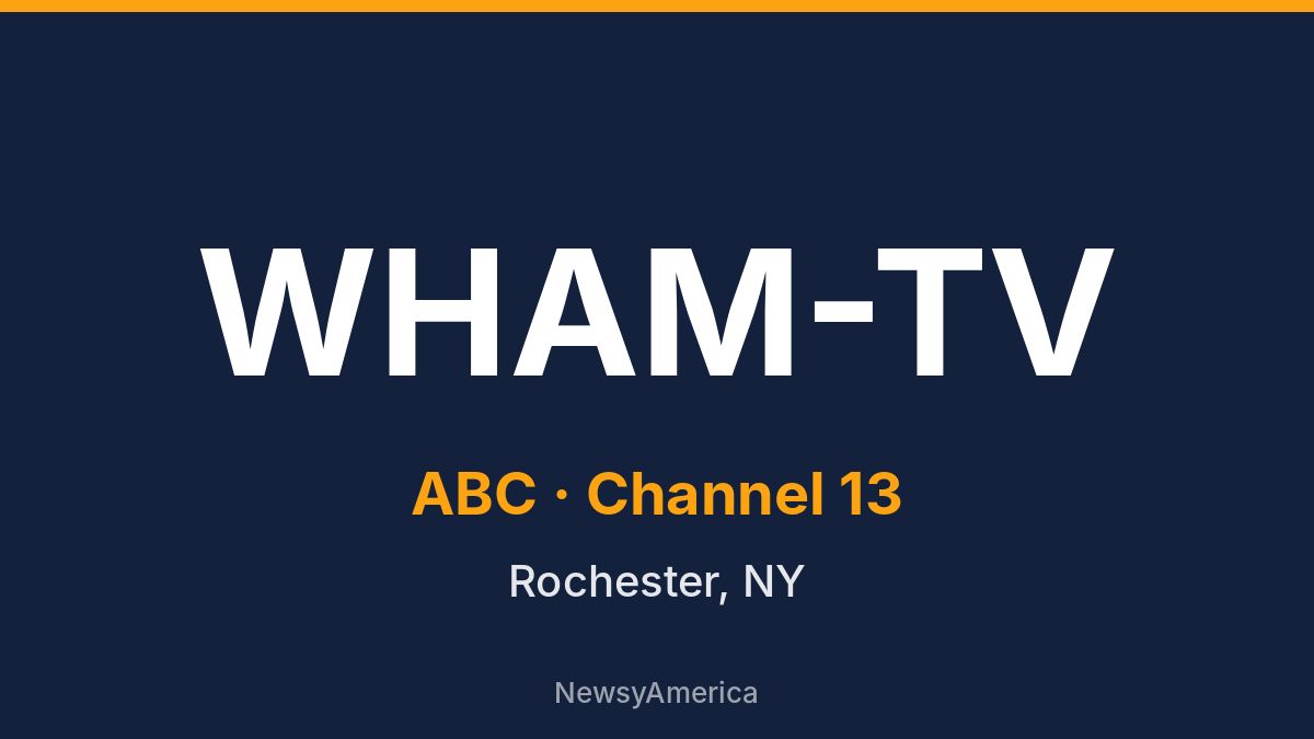 WHAM-TV – ABC 13 Rochester