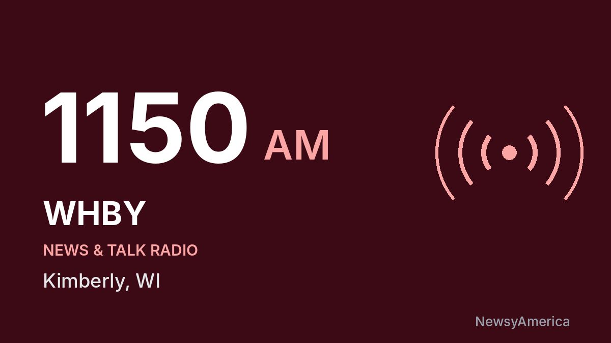 WHBY 1150 AM – Kimberly