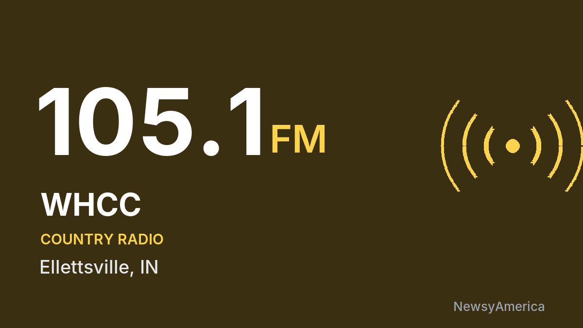 WHCC 105.1 FM – Ellettsville