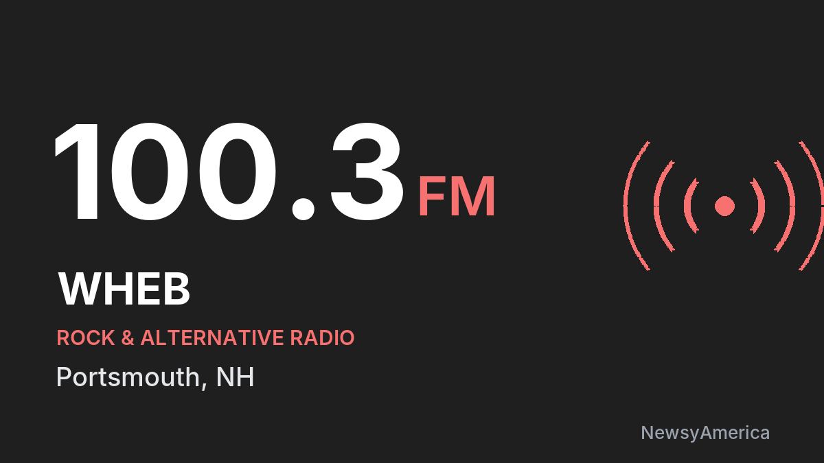WHEB 100.3 FM – Portsmouth