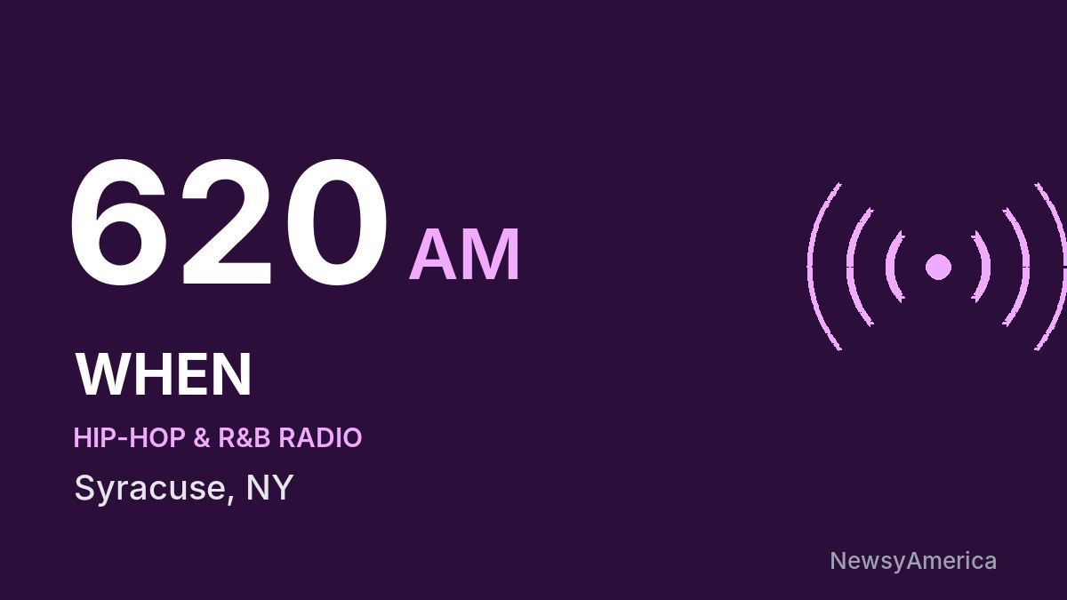 WHEN 620 AM – Syracuse