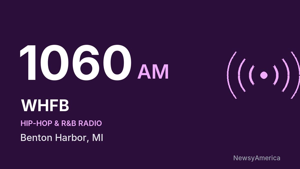 WHFB 1060 AM – Benton Harbor