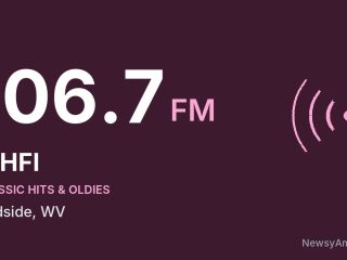 WHFI 106.7 FM, Lindside, WV