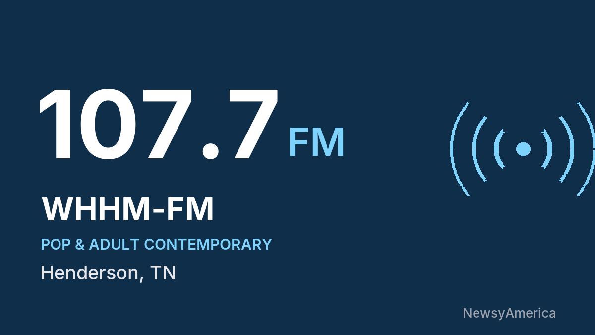 WHHM-FM 107.7 FM – Henderson