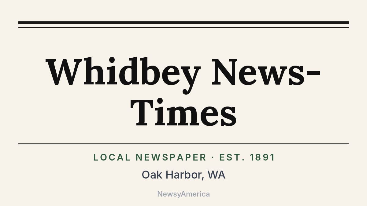 Whidbey News-Times – Oak Harbor, WA