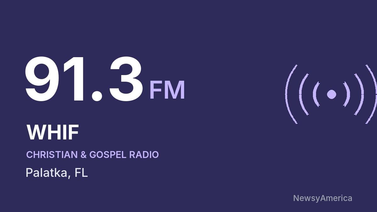 WHIF 91.3 FM – Palatka