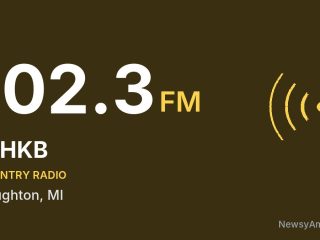WHKB 102.3 FM, Houghton, MI