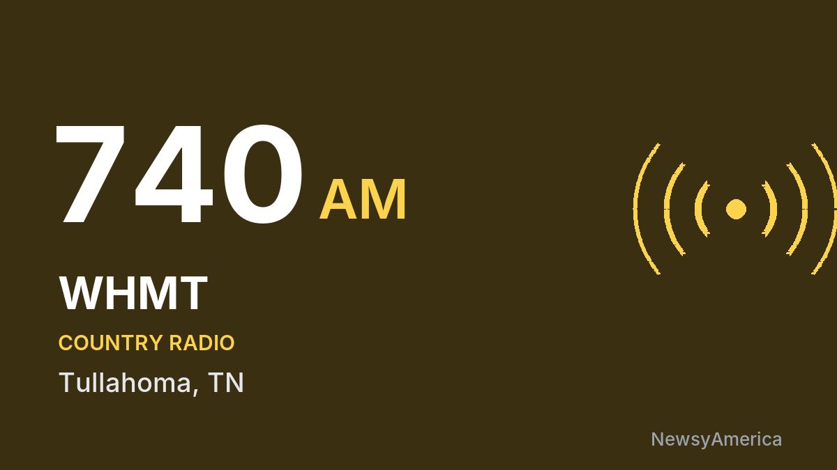 WHMT 740 AM – Tullahoma