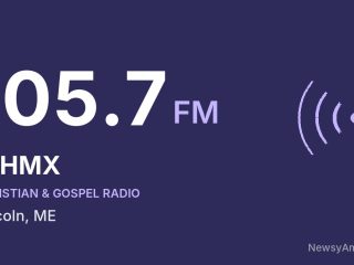 WHMX 105.7 FM, Lincoln, ME