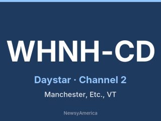 WHNH-CD channel 2, Manchester, Etc., VT