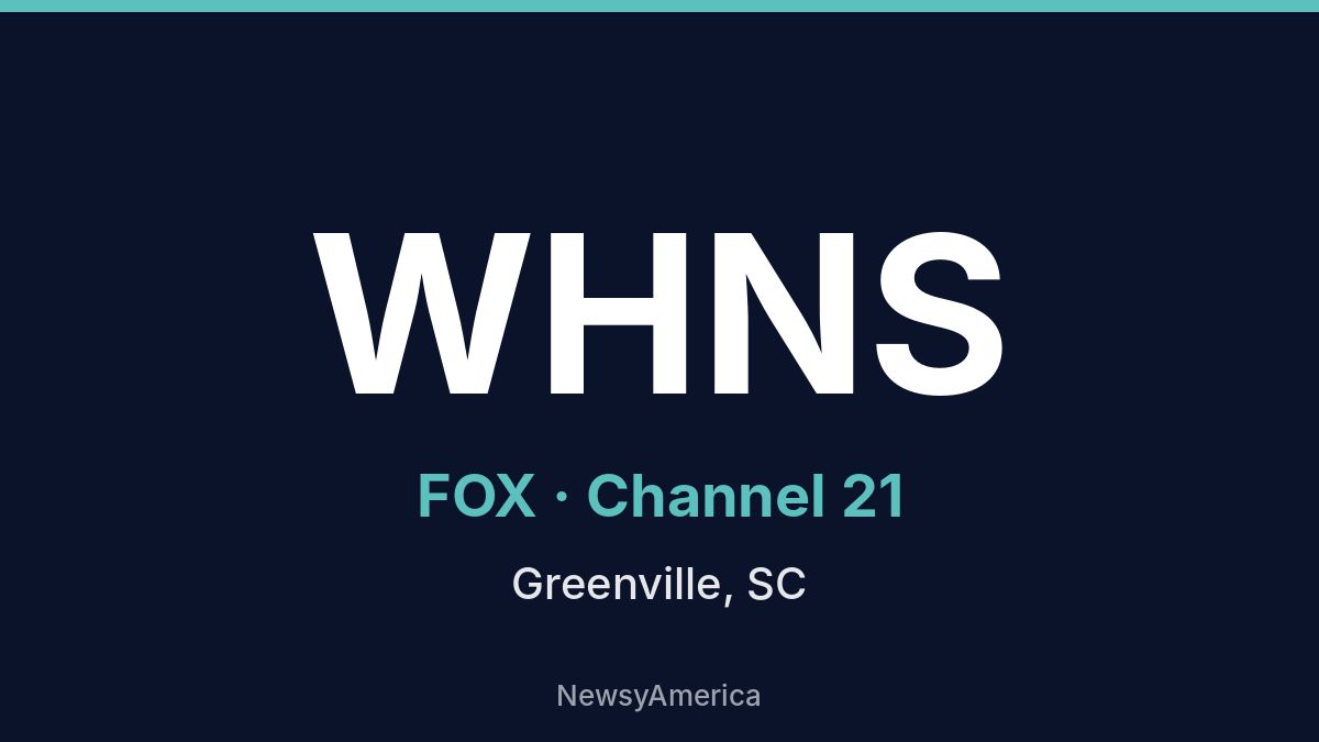 WHNS – FOX 21 Greenville