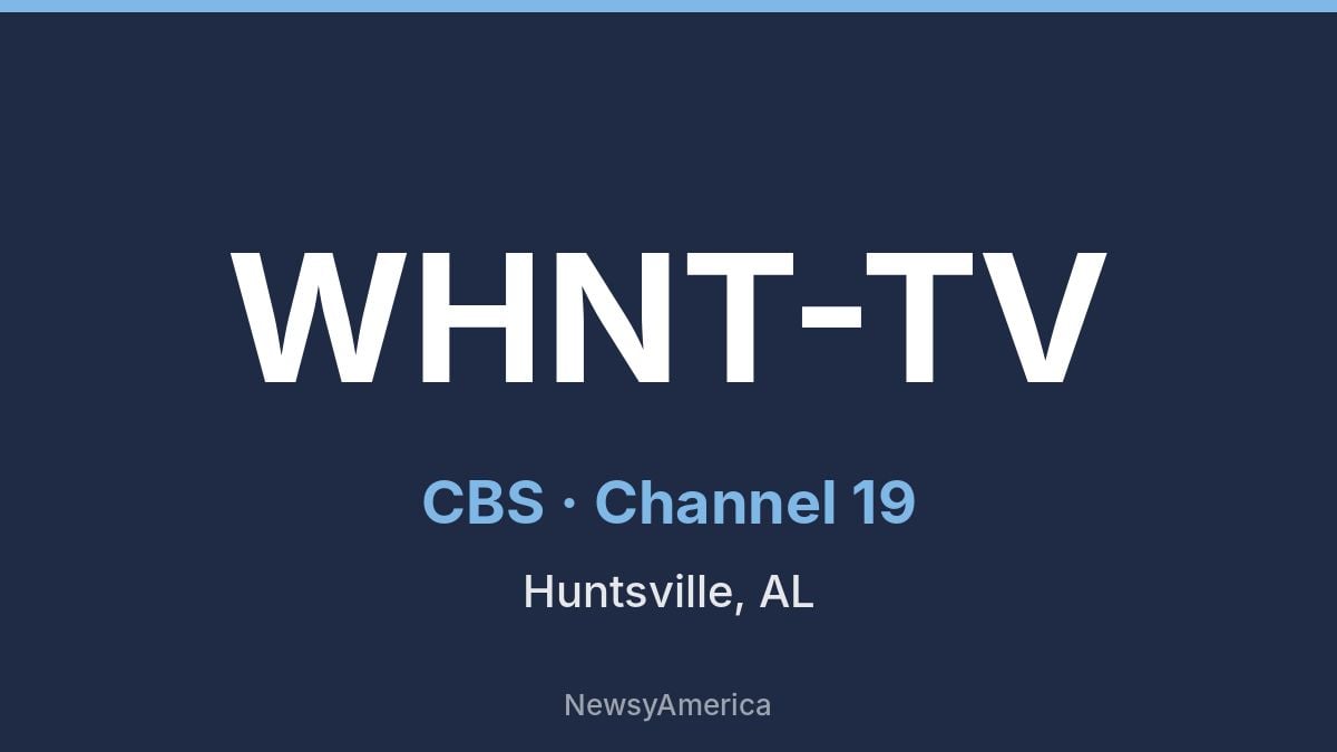 WHNT-TV – CBS 19 Huntsville
