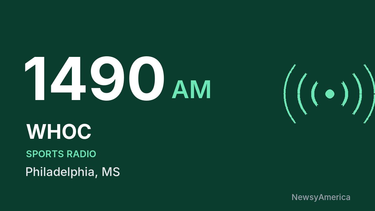 WHOC 1490 AM – Philadelphia