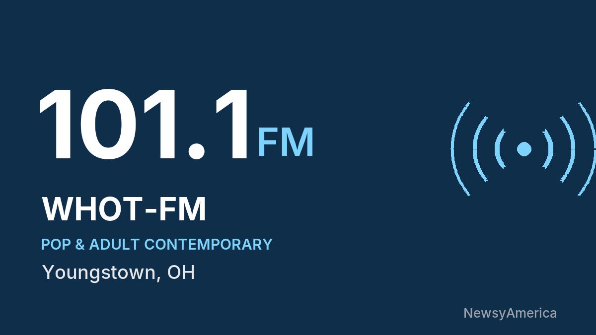 WHOT-FM 101.1 FM – Youngstown