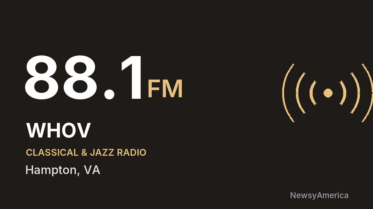 WHOV 88.1 FM – Hampton