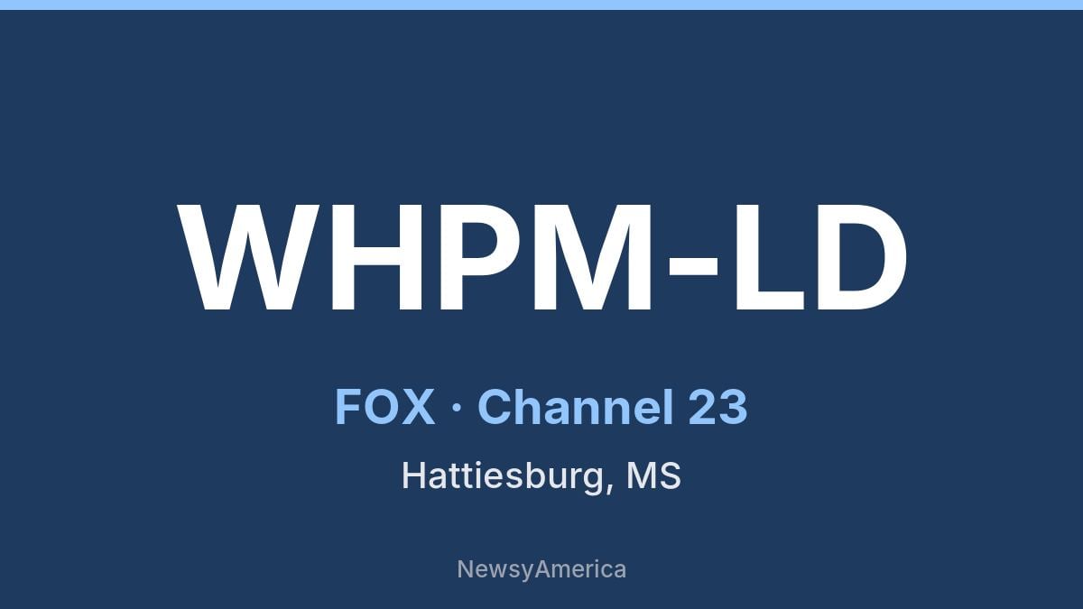 WHPM-LD – FOX 23 Hattiesburg