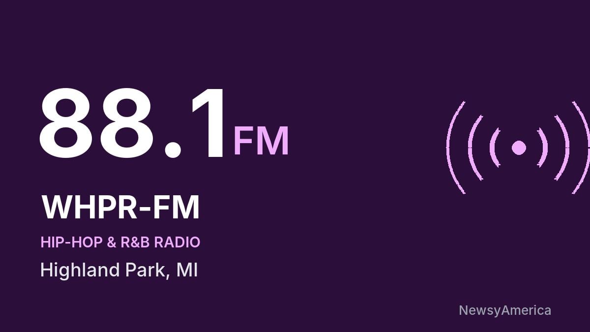 WHPR-FM 88.1 FM – Highland Park