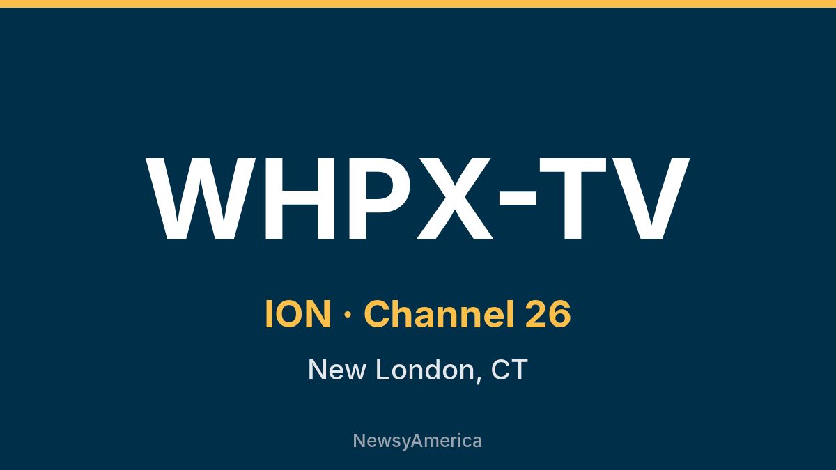 WHPX-TV – ION 26 Hartford