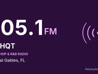 WHQT 105.1 FM, Coral Gables, FL