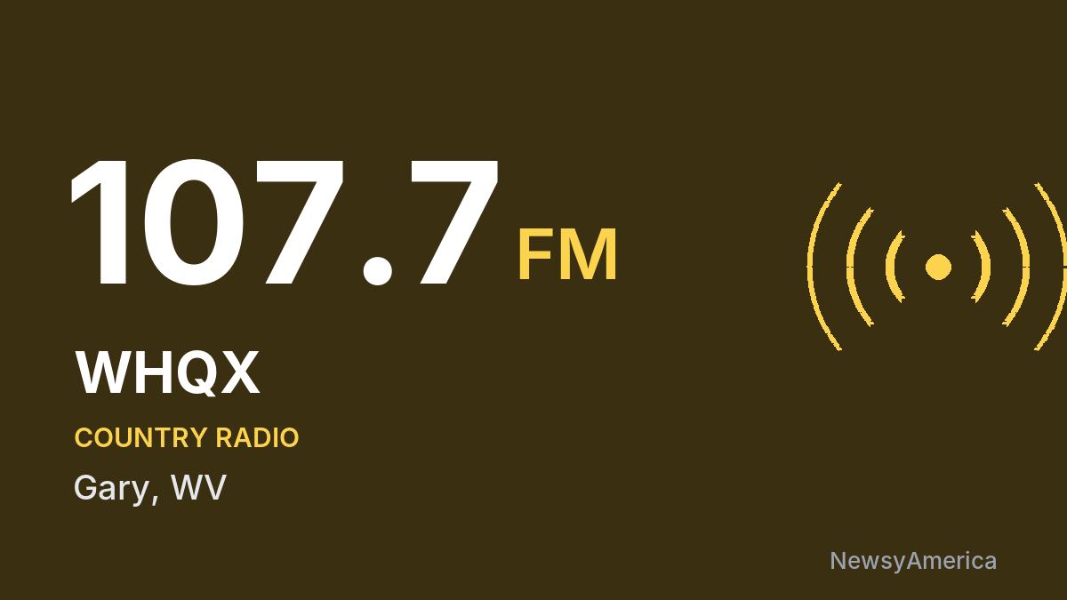 WHQX 107.7 FM – Gary