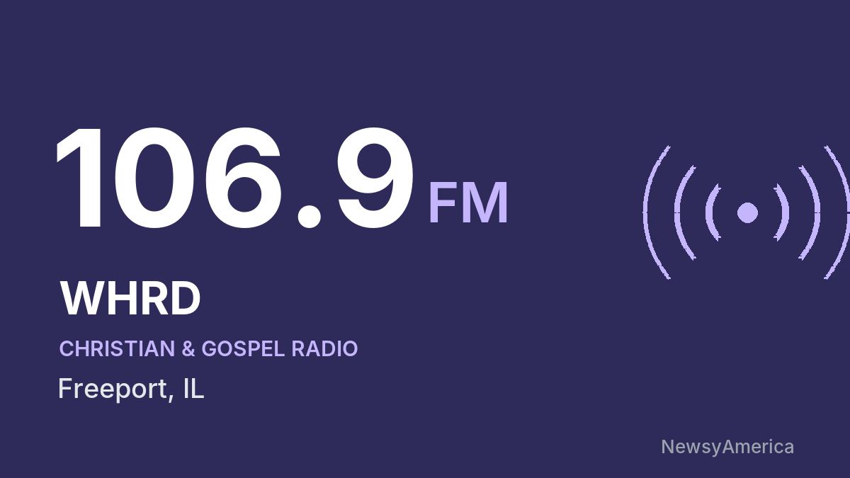 WHRD 106.9 FM – Freeport