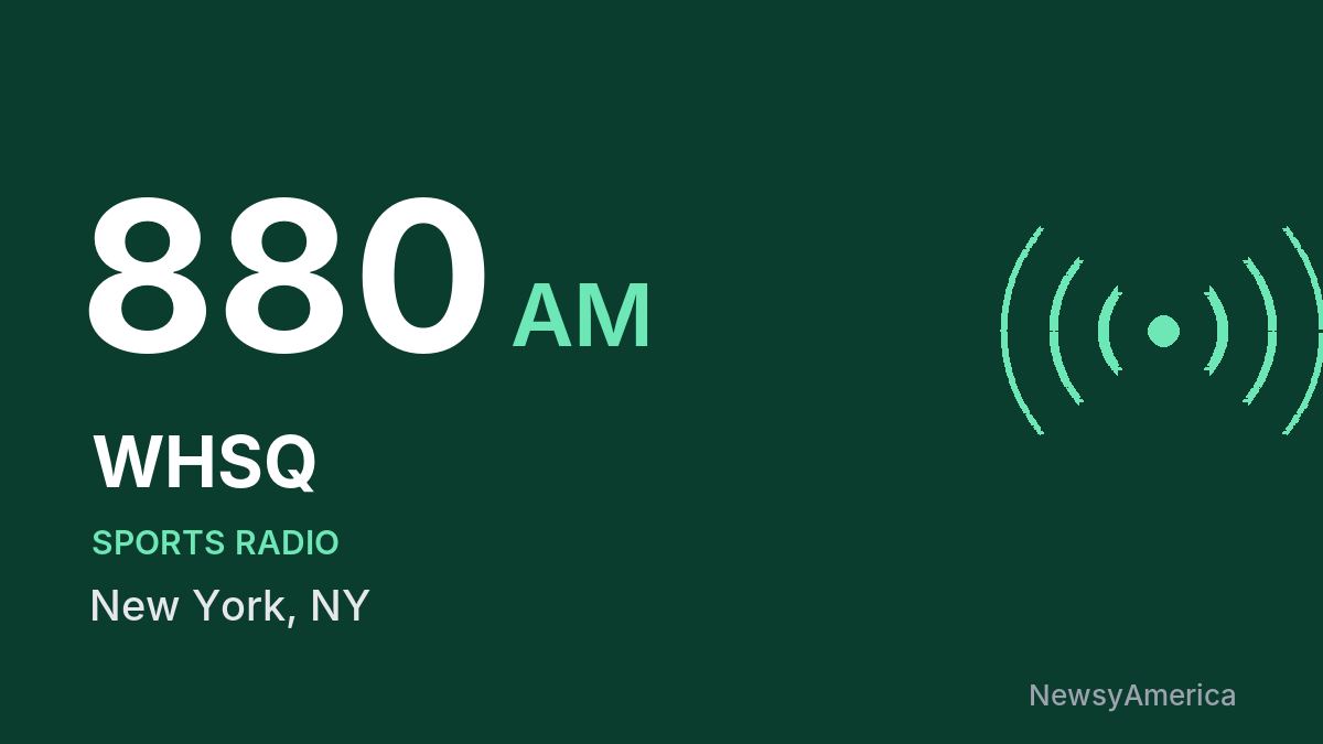 WHSQ 880 AM – New York