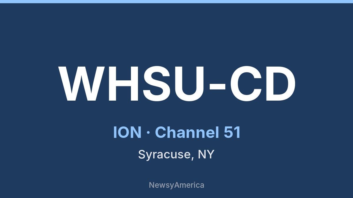 WHSU-CD – ION 51 Syracuse