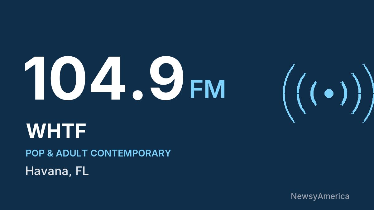 WHTF 104.9 FM – Havana