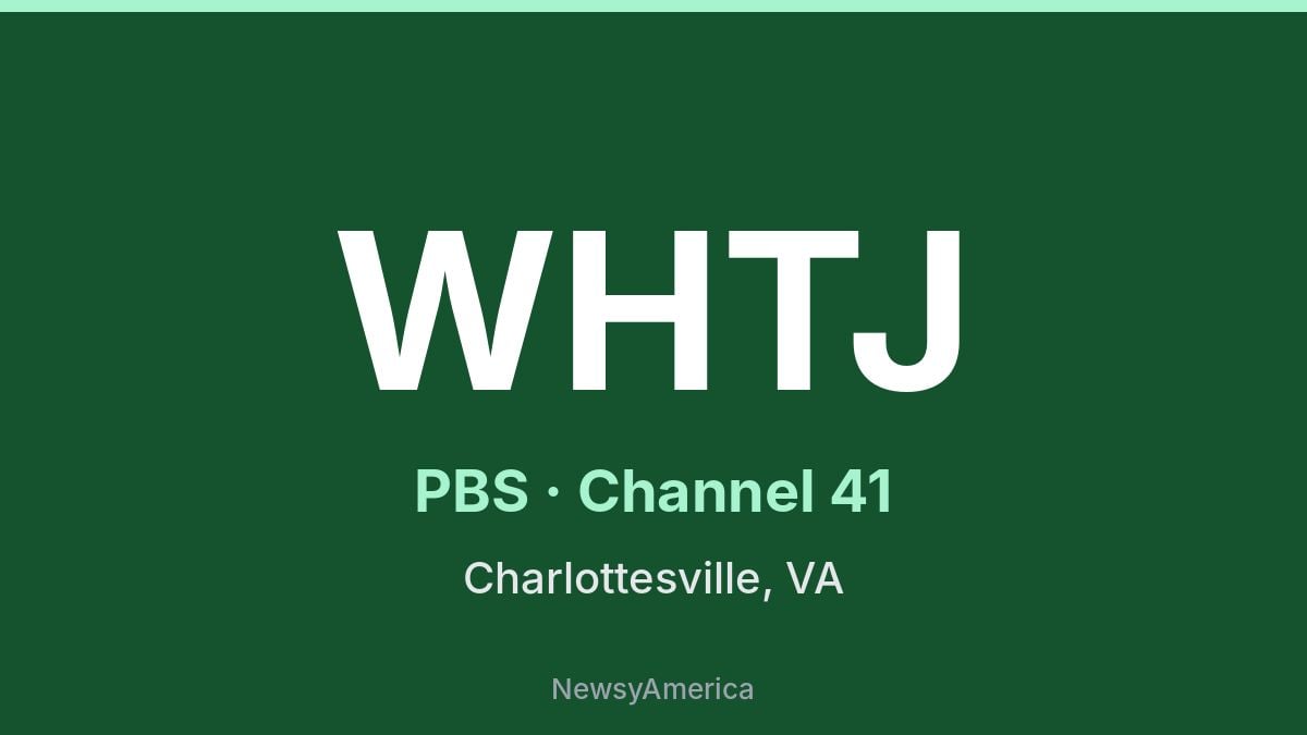 WHTJ – PBS 41 Charlottesville