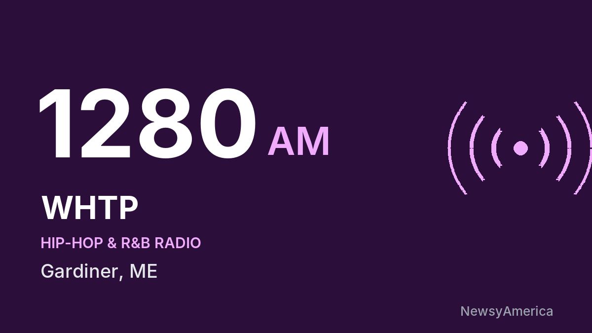 WHTP 1280 AM – Gardiner