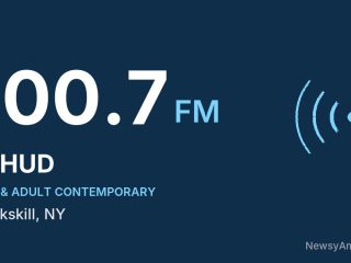 WHUD 100.7 FM, Peekskill, NY