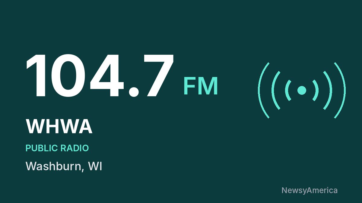 WHWA 104.7 FM – Washburn