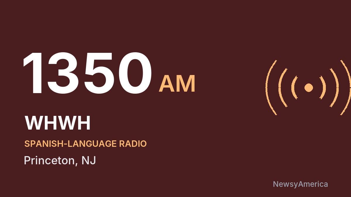 WHWH 1350 AM – Princeton