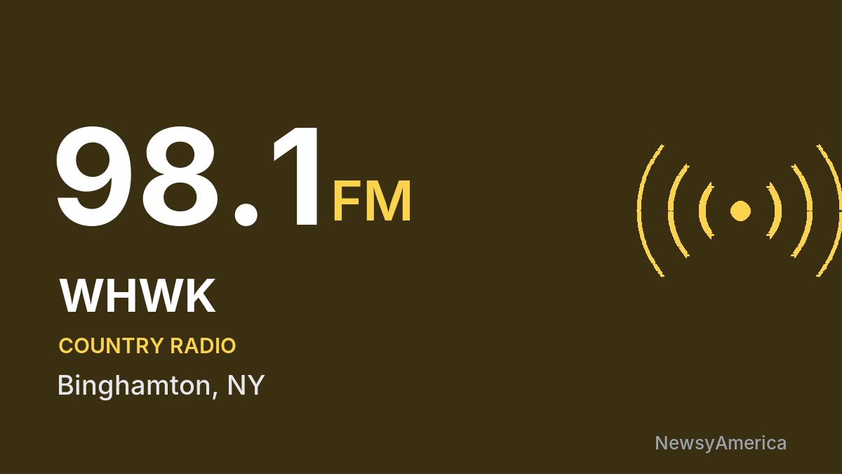 WHWK 98.1 FM – Binghamton
