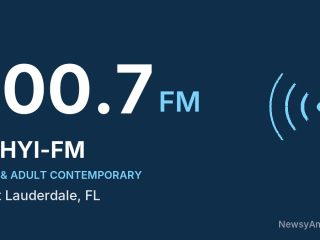 WHYI-FM 100.7 FM, Fort Lauderdale, FL