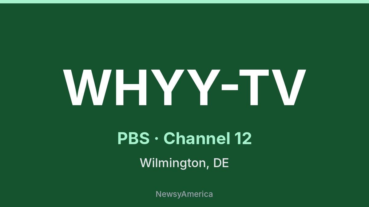 WHYY-TV – PBS 12 Philadelphia