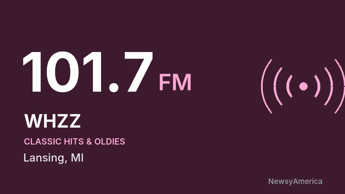 WHZZ 101.7 FM – Lansing