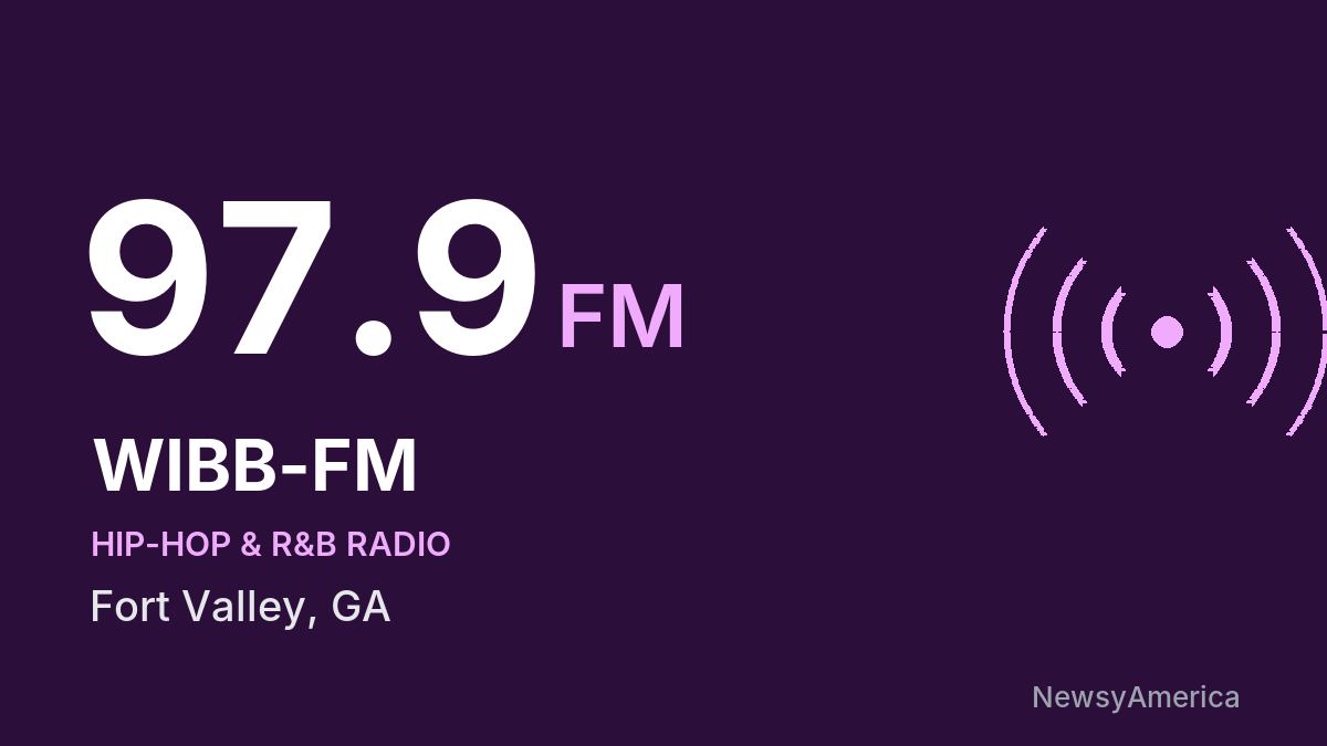 WIBB-FM 97.9 FM – Fort Valley