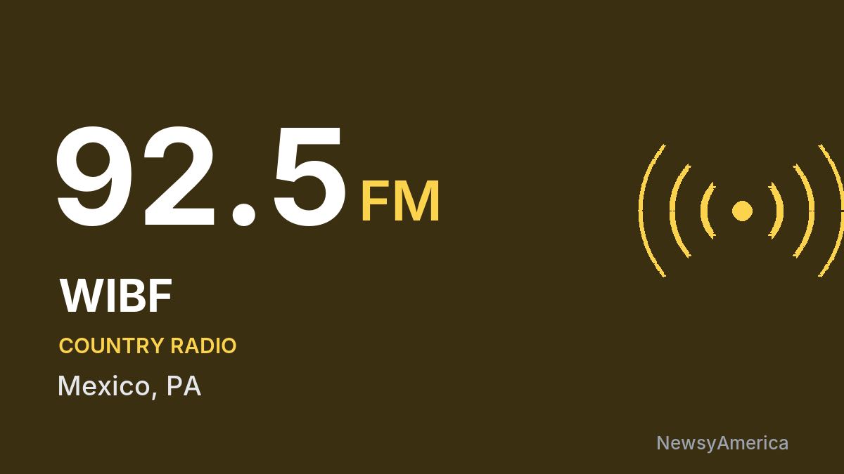 WIBF 92.5 FM – Mexico