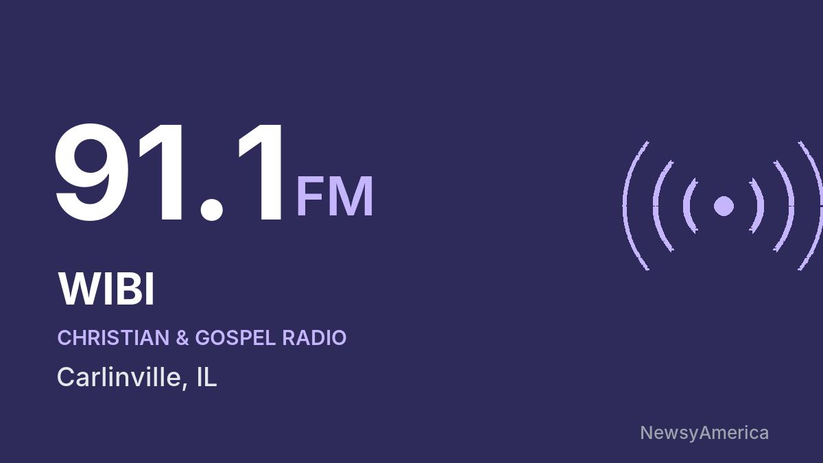 WIBI 91.1 FM – Carlinville