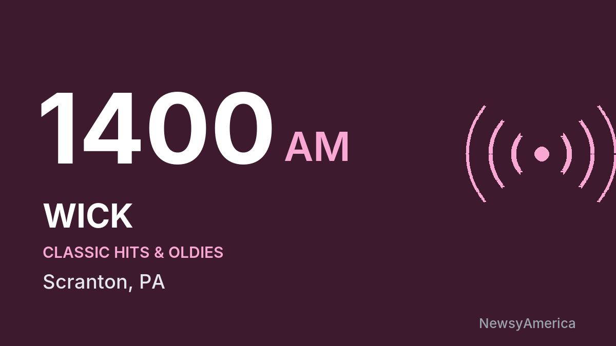 WICK 1400 AM – Scranton