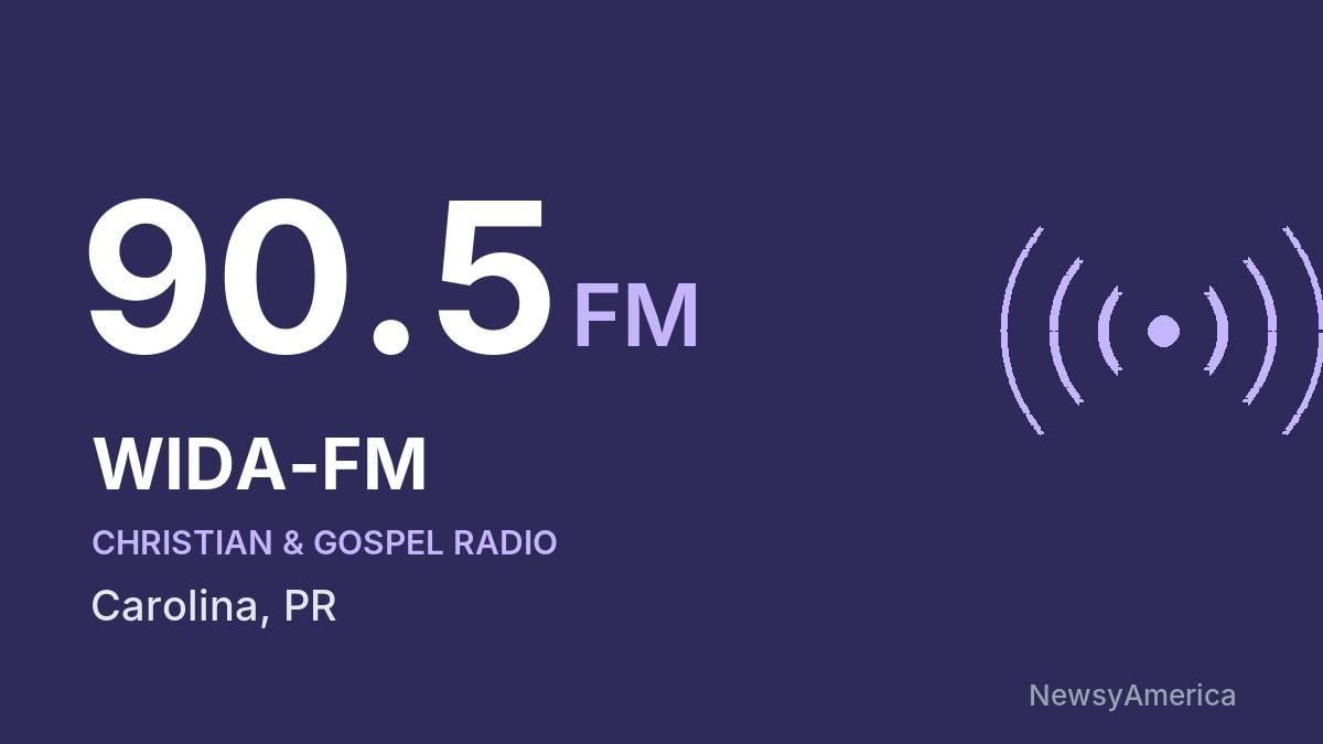 WIDA-FM 90.5 FM – Carolina