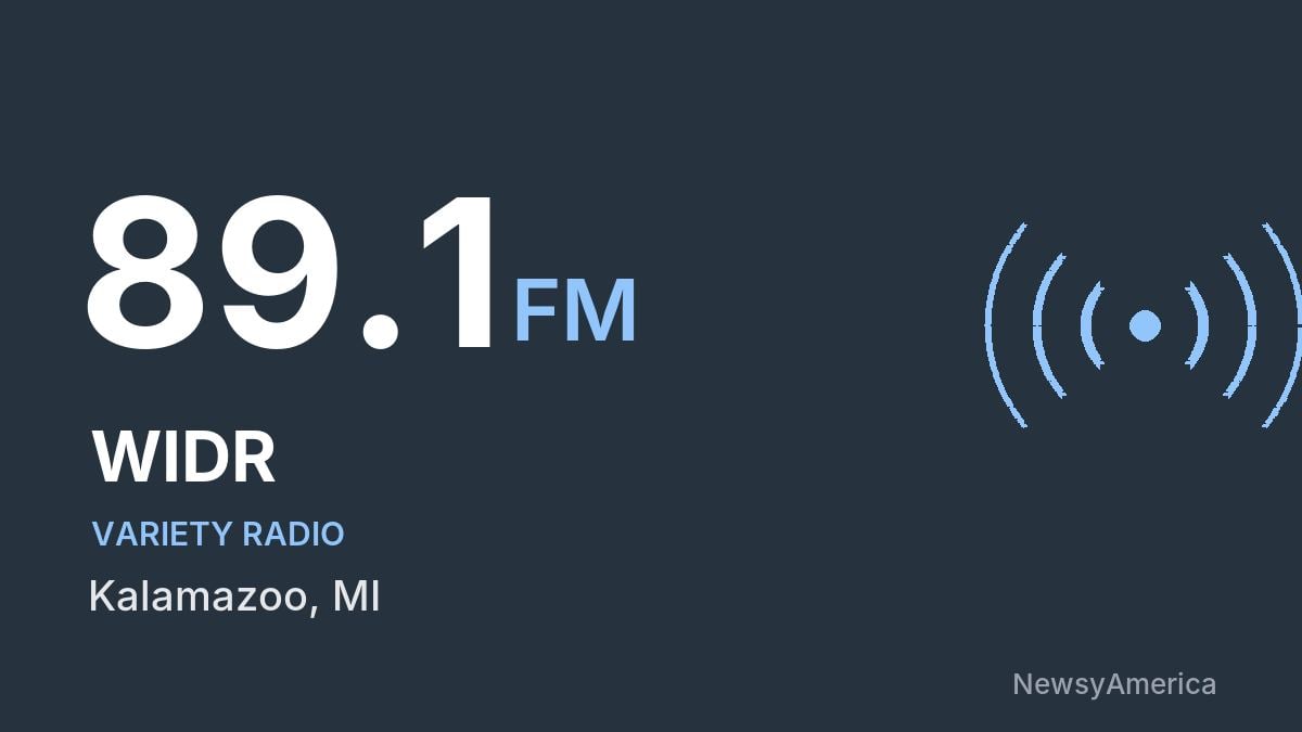WIDR 89.1 FM – Kalamazoo