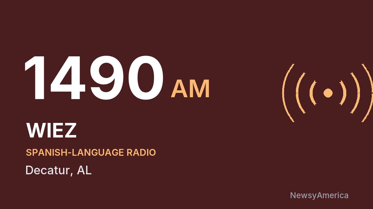 WIEZ 1490 AM – Decatur