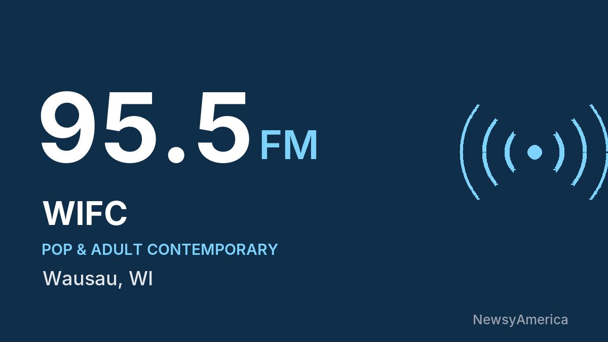 WIFC 95.5 FM – Wausau