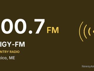 WIGY-FM 100.7 FM, Mexico, ME